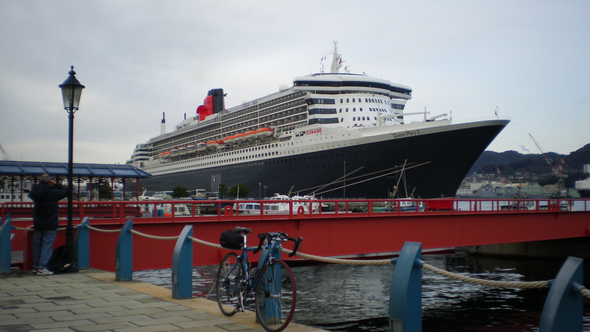 クイーン メリー２寄港 日々是好日