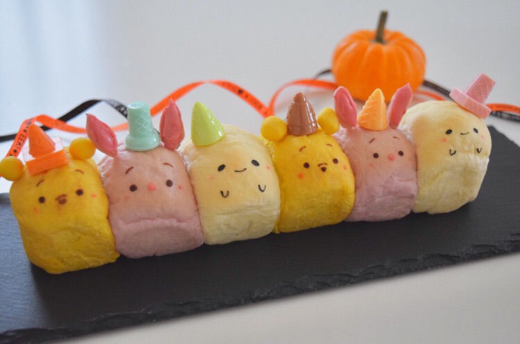 セリアのアイスクリームピックスで♪プーさんとピグレットのハロウィン 