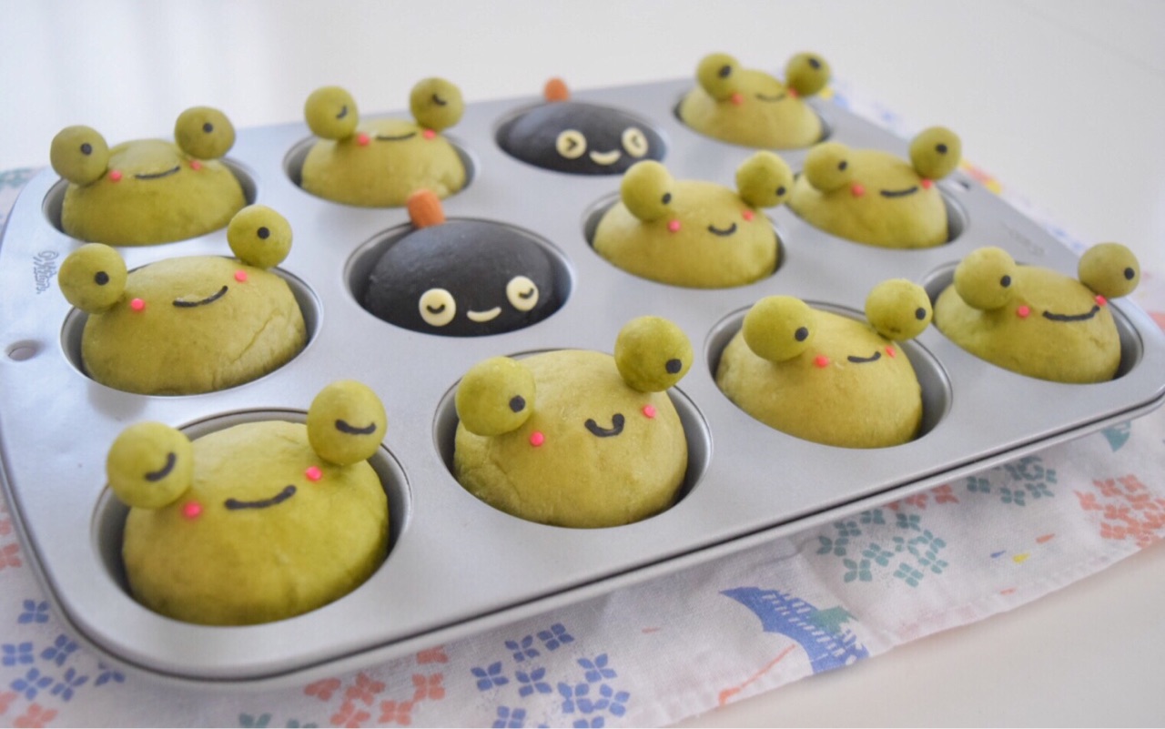 かえるとおたまじゃくしのパン まんまるほっぺ のんびり楽しむ創作パン Powered By ライブドアブログ