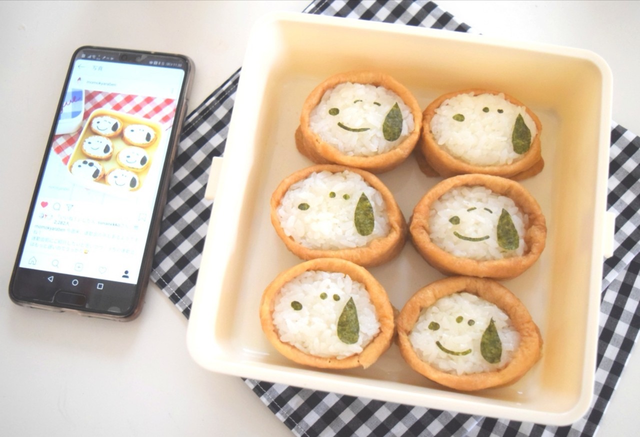 かんたんキャラいなり スヌーピーお稲荷さんを作ってみました まんまるほっぺ のんびり楽しむ創作パン Powered By ライブドアブログ