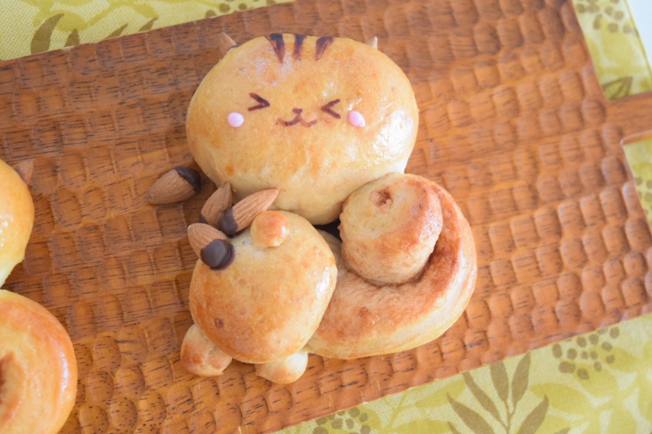 かわいいよくばりりすパンの作り方 Cottaコラム まんまるほっぺ のんびり楽しむ創作パン Powered By ライブドアブログ