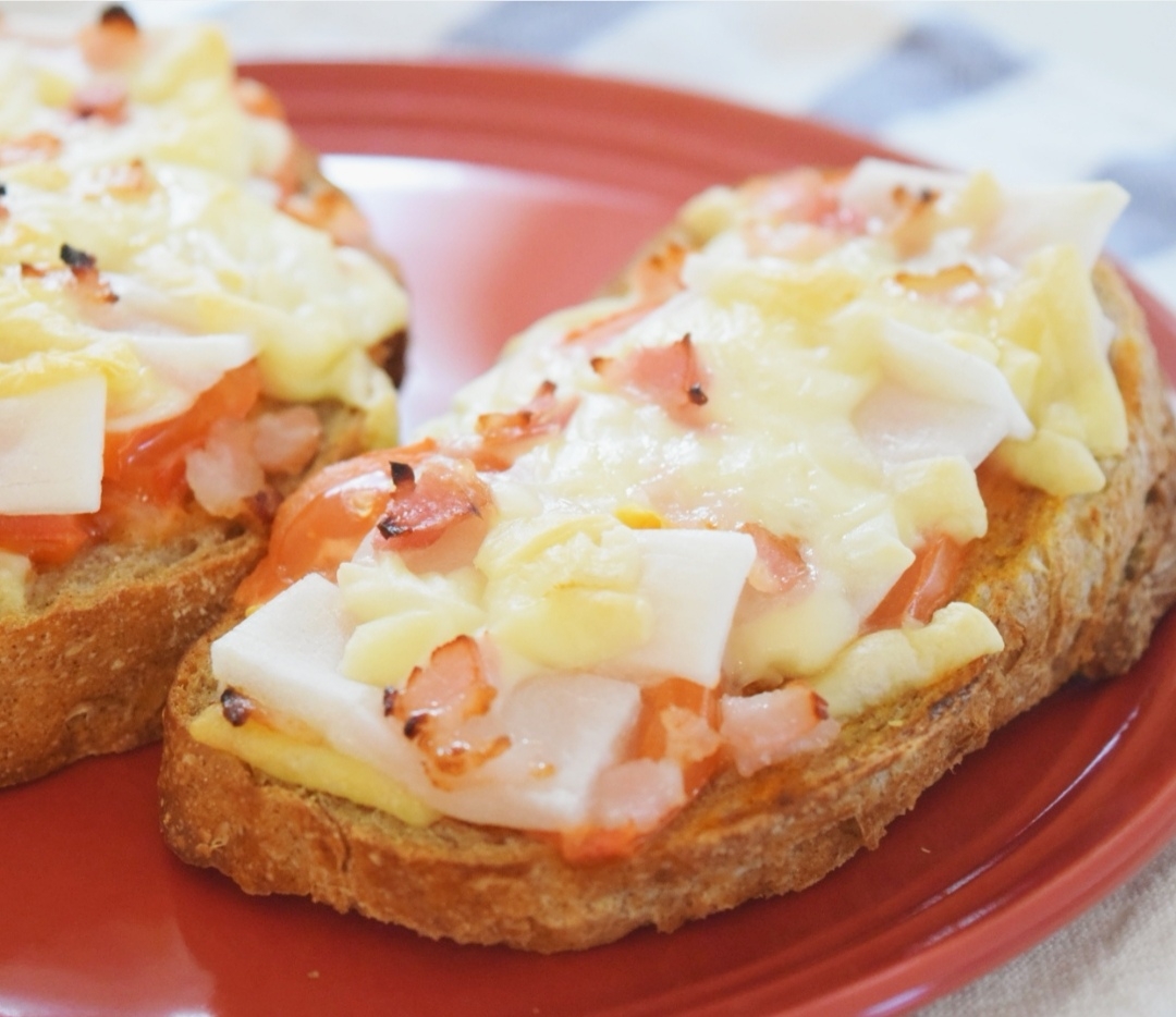 お餅とチーズがぴよーん モチスラピザトースト まんまるほっぺ のんびり楽しむ創作パン Powered By ライブドアブログ