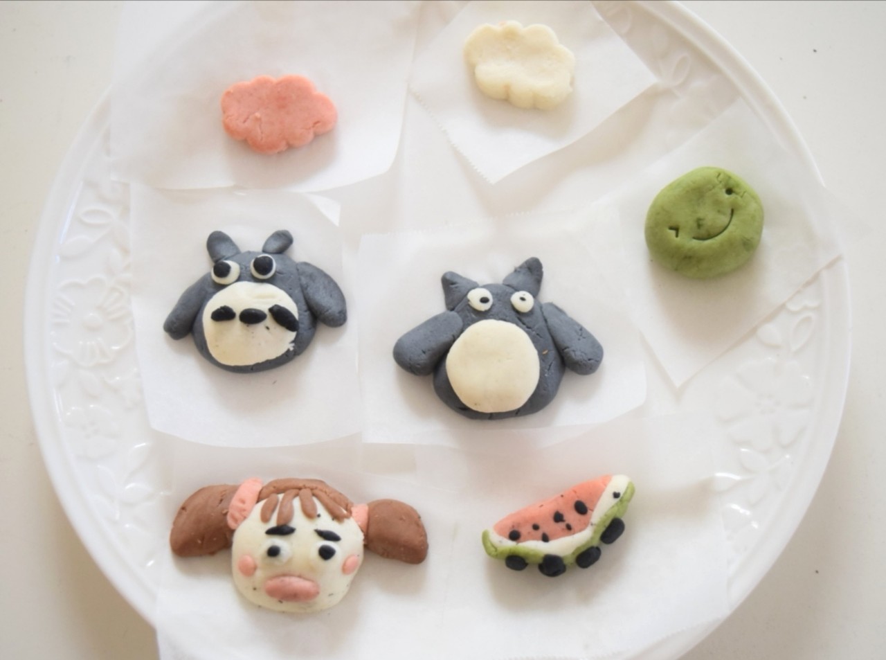 子どもとたのしむデコ白玉 トトロとメイちゃん まんまるほっぺ のんびり楽しむ創作パン Powered By ライブドアブログ