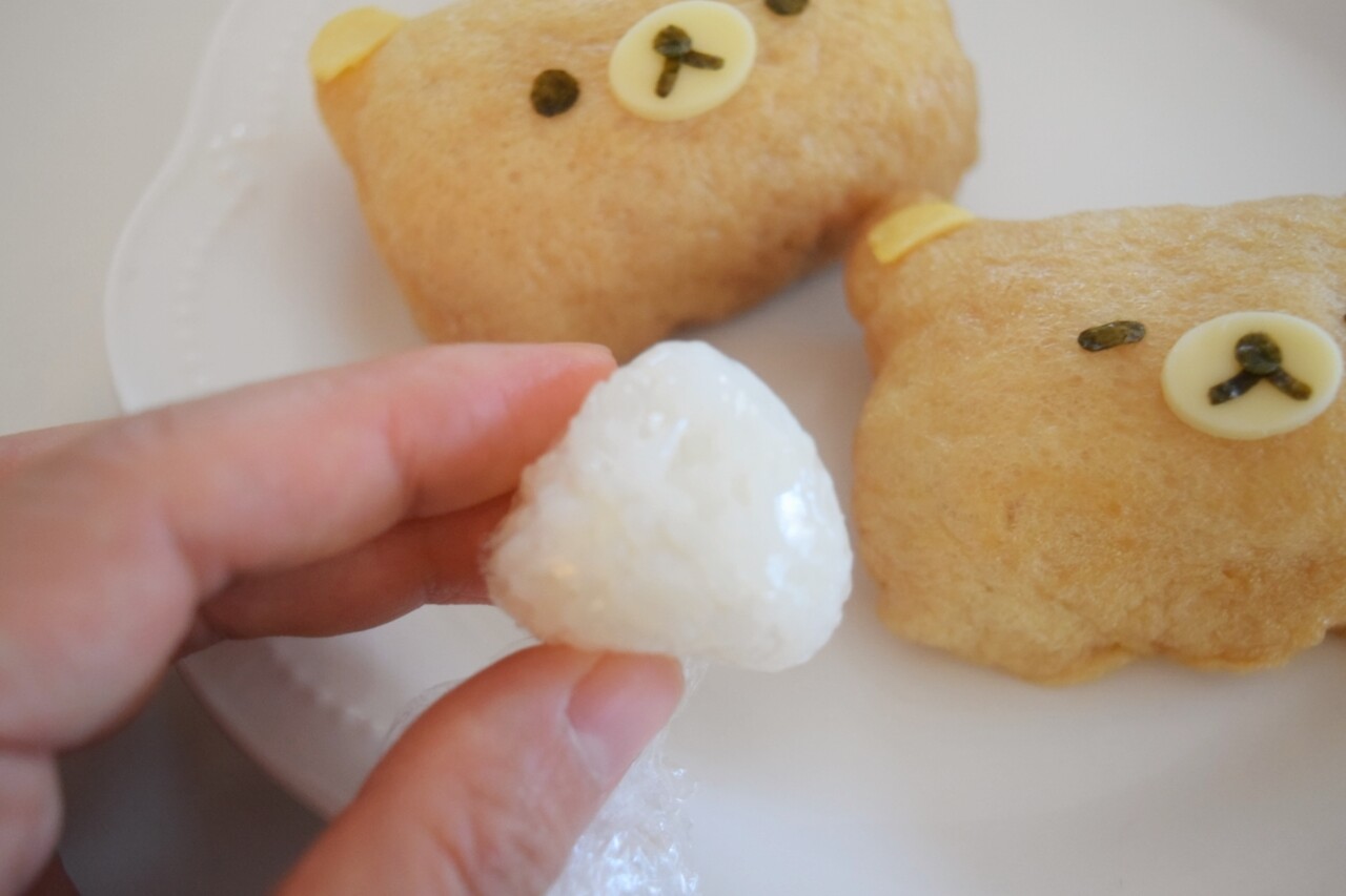 リラックマのいなり寿司とミニミニおにぎり おにぎりアクション19 まんまるほっぺ のんびり楽しむ創作パン Powered By ライブドアブログ