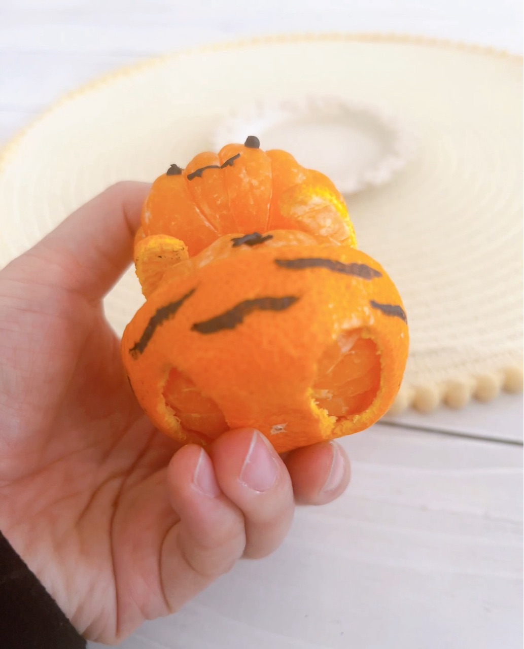 みかんアート鬼⭐︎節分おやつ・パンまとめ : まんまるほっぺ