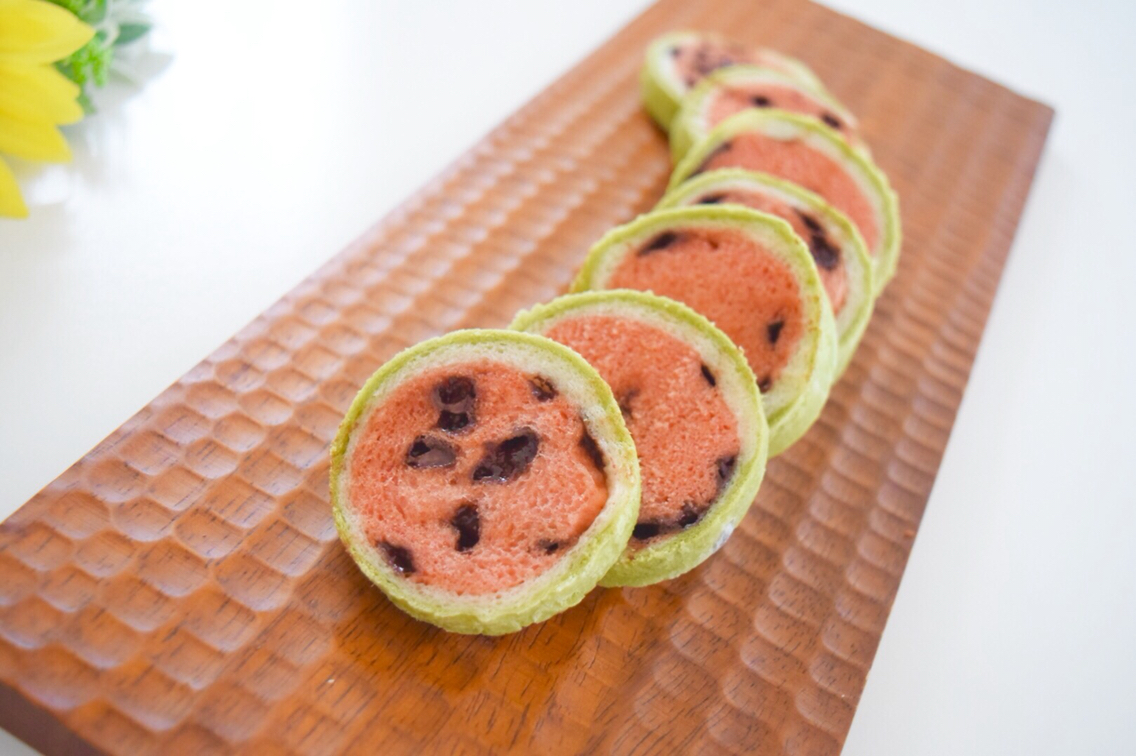 レシピ セリアのセルクルで 手軽にスイカのミニ食パン まんまるほっぺ のんびり楽しむ創作パン Powered By ライブドアブログ