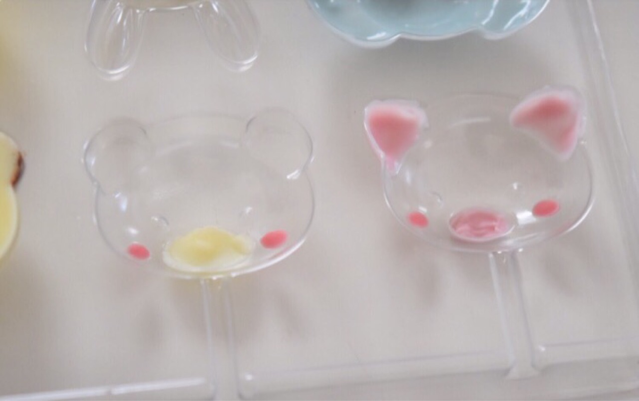 チョコペン活用でカラフルに キャンドゥ アニマルロリポップ型チョコモールド まんまるほっぺ のんびり楽しむ創作パン Powered By ライブドアブログ