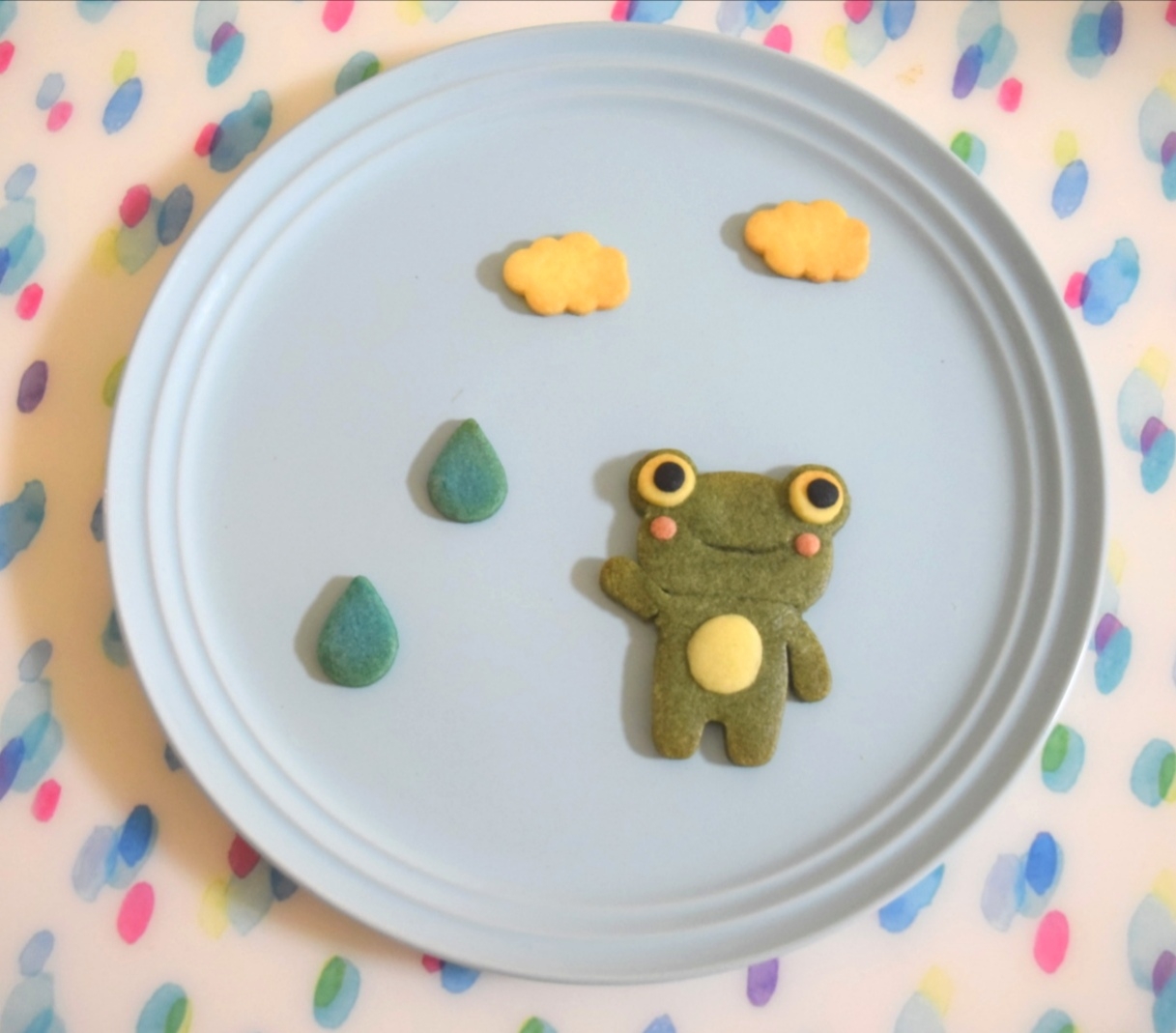 おたまじゃくしを抱っこしたかえるクッキー まんまるほっぺ のんびり楽しむ創作パン Powered By ライブドアブログ