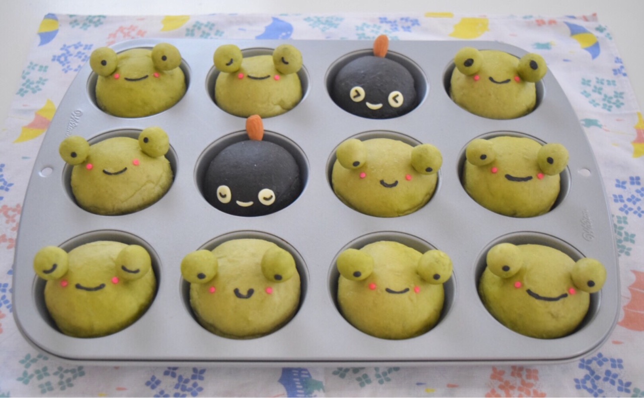 かえるとおたまじゃくしのパン まんまるほっぺ のんびり楽しむ創作パン Powered By ライブドアブログ