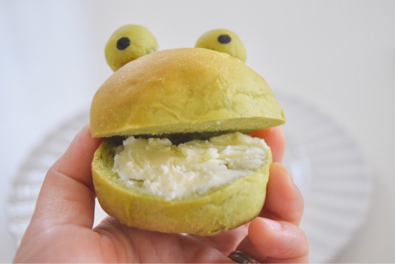 かえるパン 抹茶のあんバターサンド あんこの薬効 まんまるほっぺ のんびり楽しむ創作パン Powered By ライブドアブログ かえるパン 抹茶のあんバターサンド あんこの薬効 まんまるほっぺ のんびり楽しむ創作パン Powered By ライブドアブログ