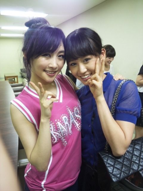 芸能 ニコルありがとう 皆可愛すぎたよ Karaのコンサートをakb48 前田敦子が観覧 暖かい日韓の友情 が話題に 写真 がんばれ ぷーた