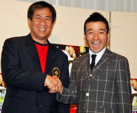 芸能 猫ひろしが会見 カンボジア代表として スポーツ発展に貢献したい がんばれ ぷーた