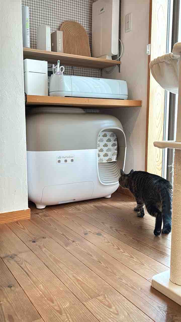 猫用全自動トイレを1ヶ月使ってみた本音レビュー : ねこと奏でる北欧 