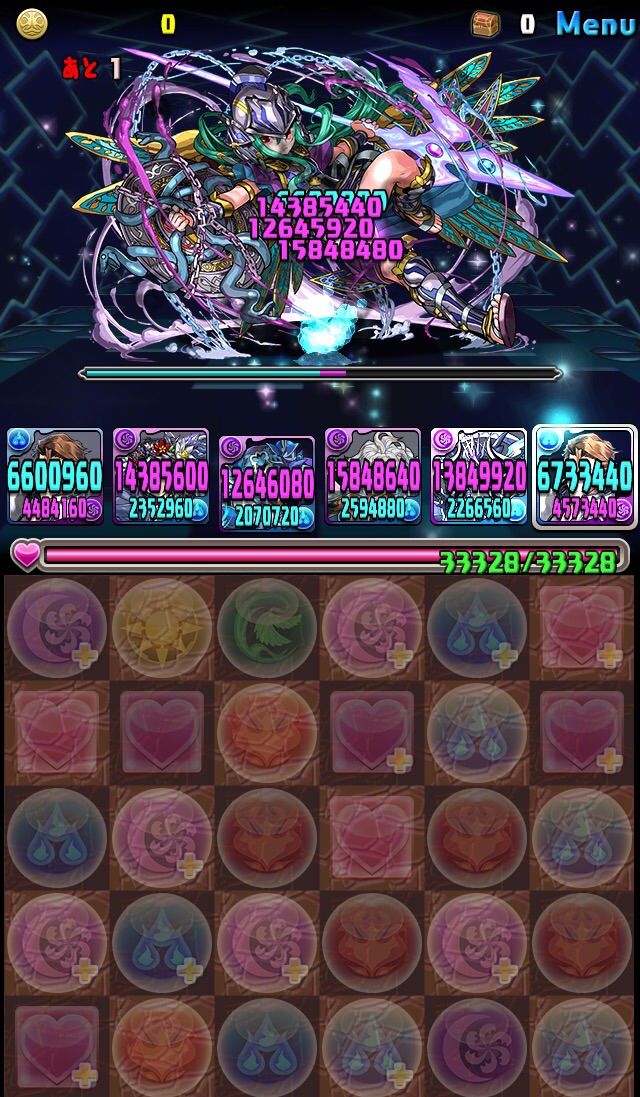 闇アテナ入手 環境トップクラスの性能 悩んでるなら Yuのパズドラ