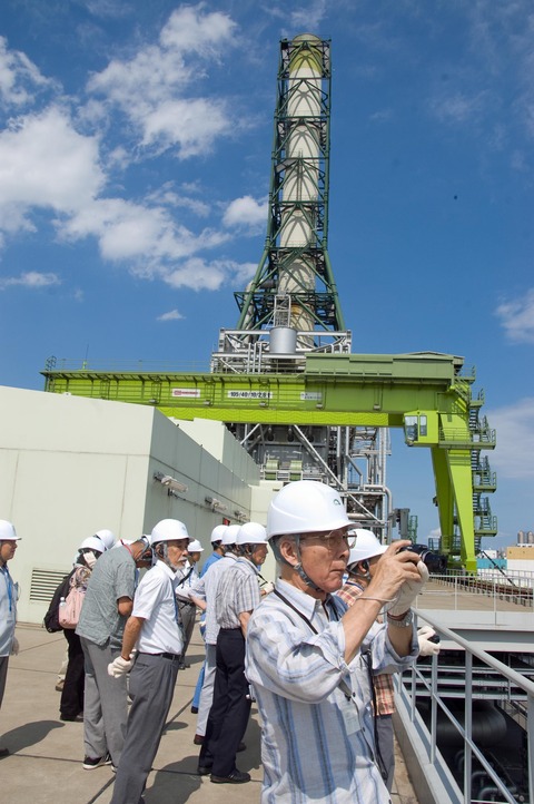 見学会「川崎天然ガス発電所」2012-8-8　14：22