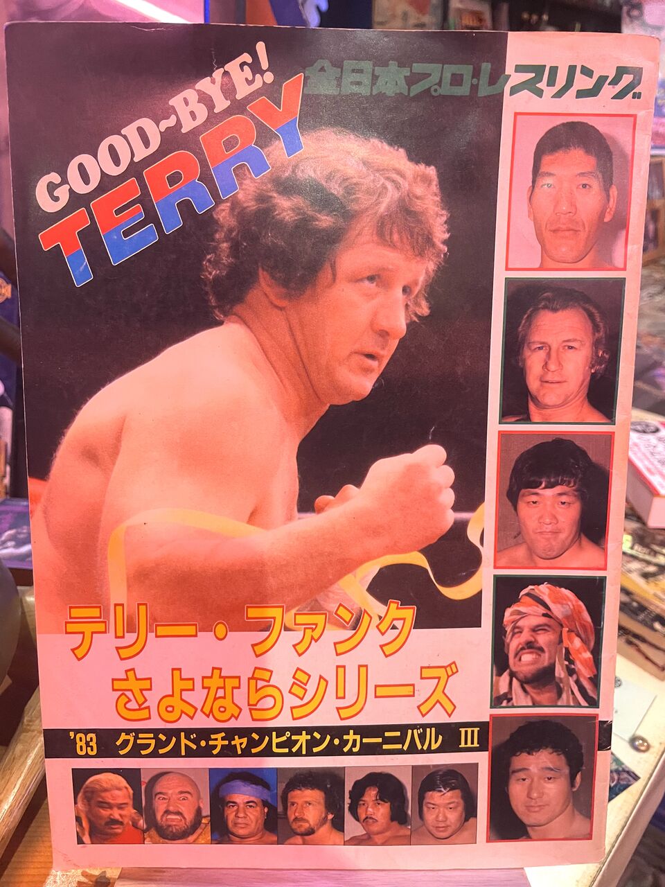 全日本プロレス1983グランドチャンピオンカーニバルⅢ テリーさよなら