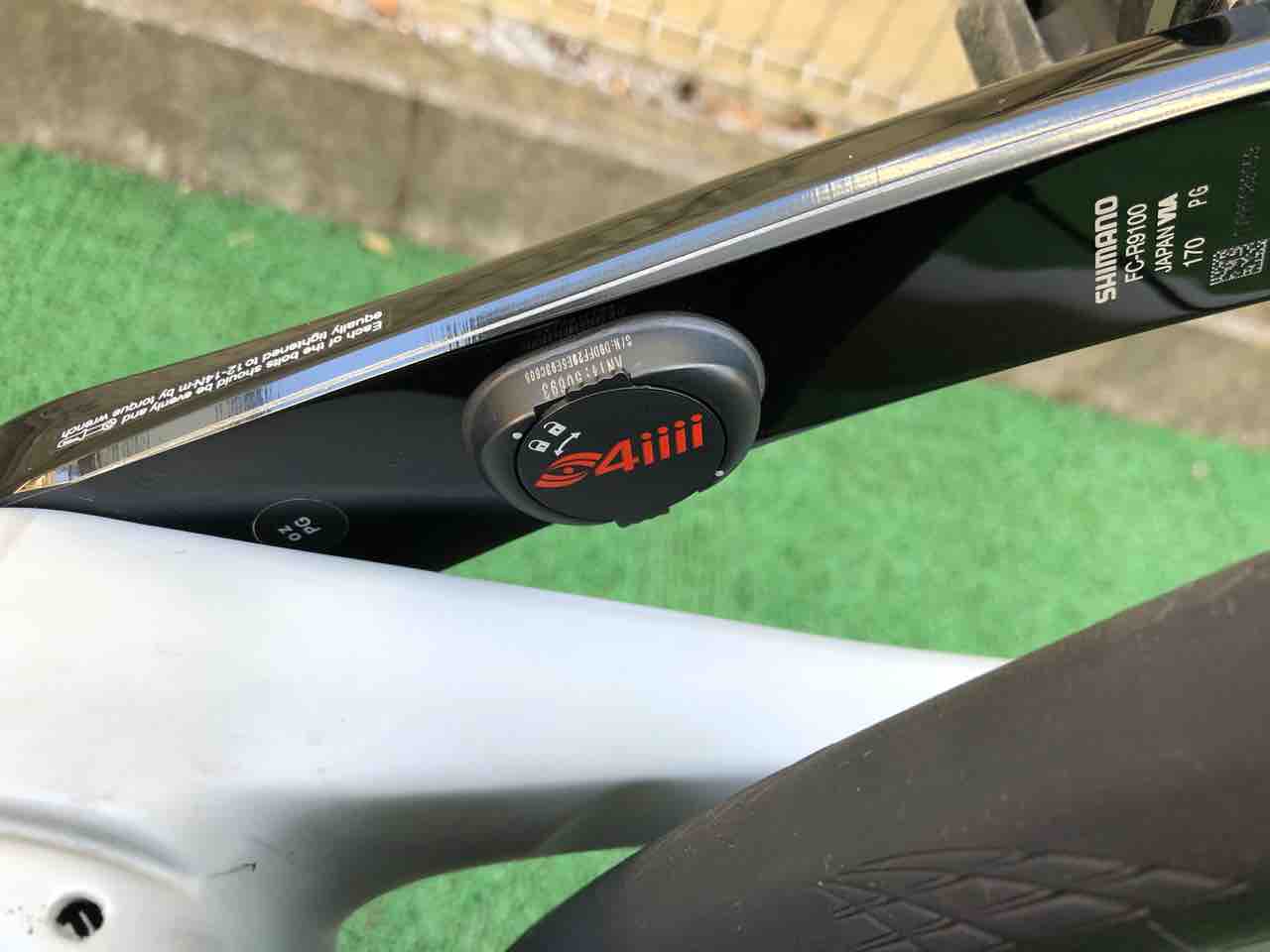 4iiii パワーメーター (Dura Ace R9100) : STIファクトリー備忘録