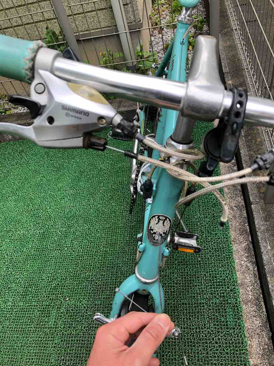 ビアンキミニベロ ブレーキワイヤー パッド交換 Stiファクトリー備忘録