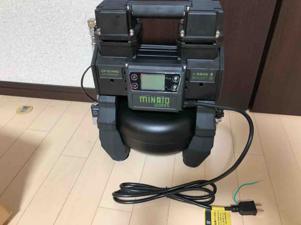 CP-51PRO オイルレスエアーコンプレッサー ミナト エアー CP-51PRO オイルレスエアーコンプレッサー ミナト エアー