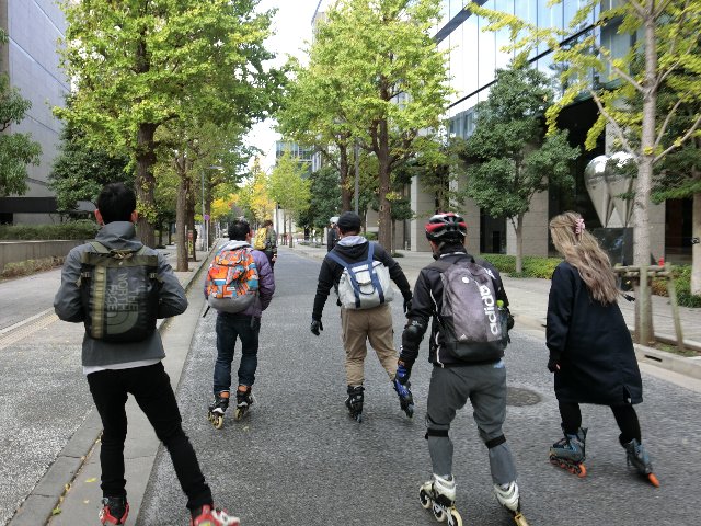 インラインジャンキー1161 19年12月1日東京cr Nakoのインラインスケート日記