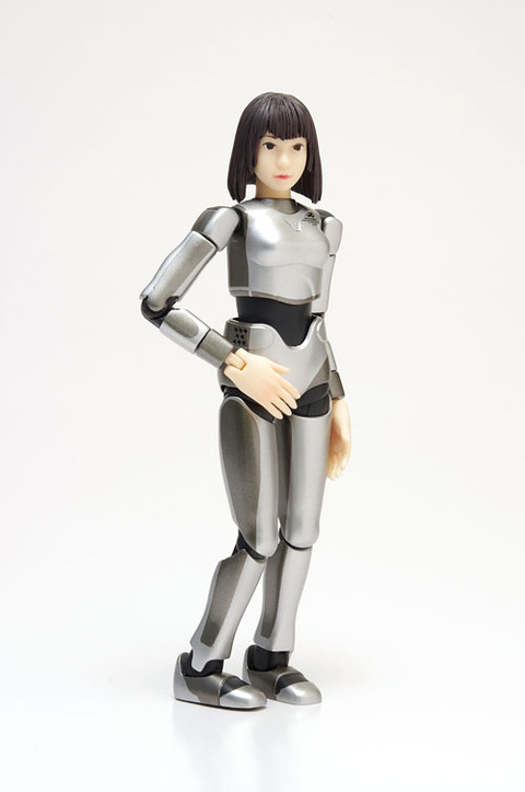 【プラモ】平均的な日本人女性を参考にして作られたロボが立体化「サイバネティックヒューマン HRP-4C 未夢」　