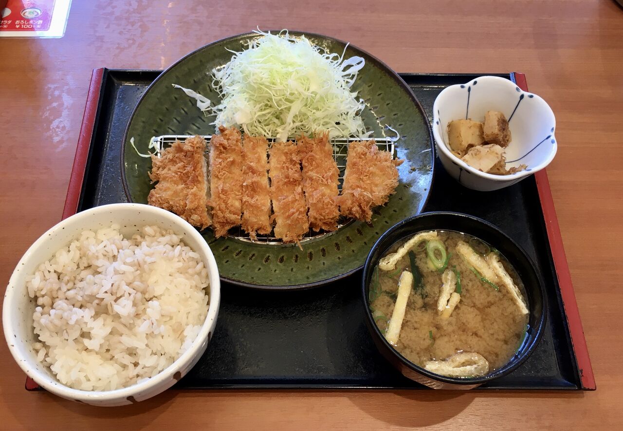 かつ庵で 朝カツ ビールが主食 かつ庵で 朝カツ ビールが主食