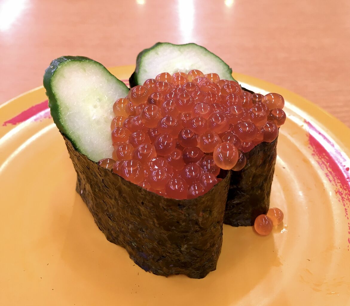 大盛りイクラ祭り スシロー ビールが主食