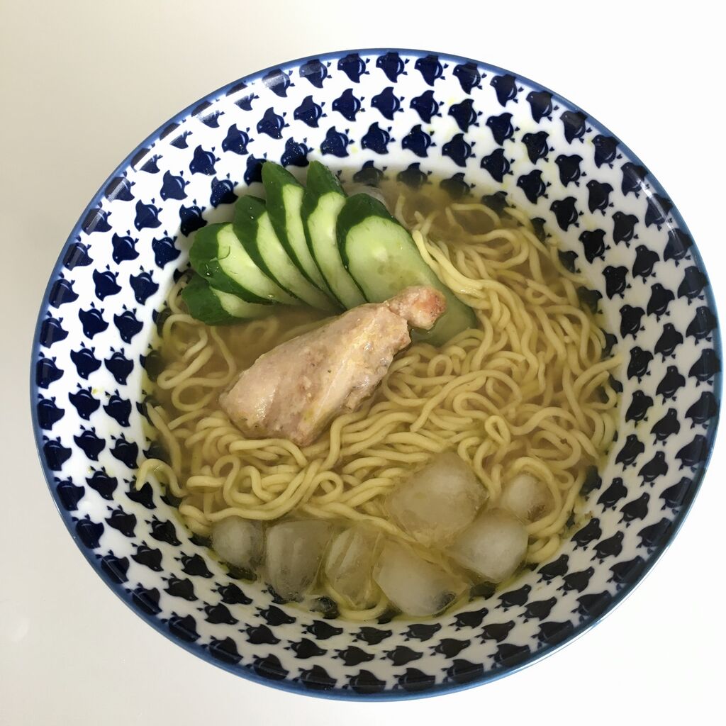 カルディの 青唐辛子冷やしラーメン で30秒ラーメン ビールが主食 カルディの 青唐辛子冷やしラーメン で30秒ラーメン ビールが主食