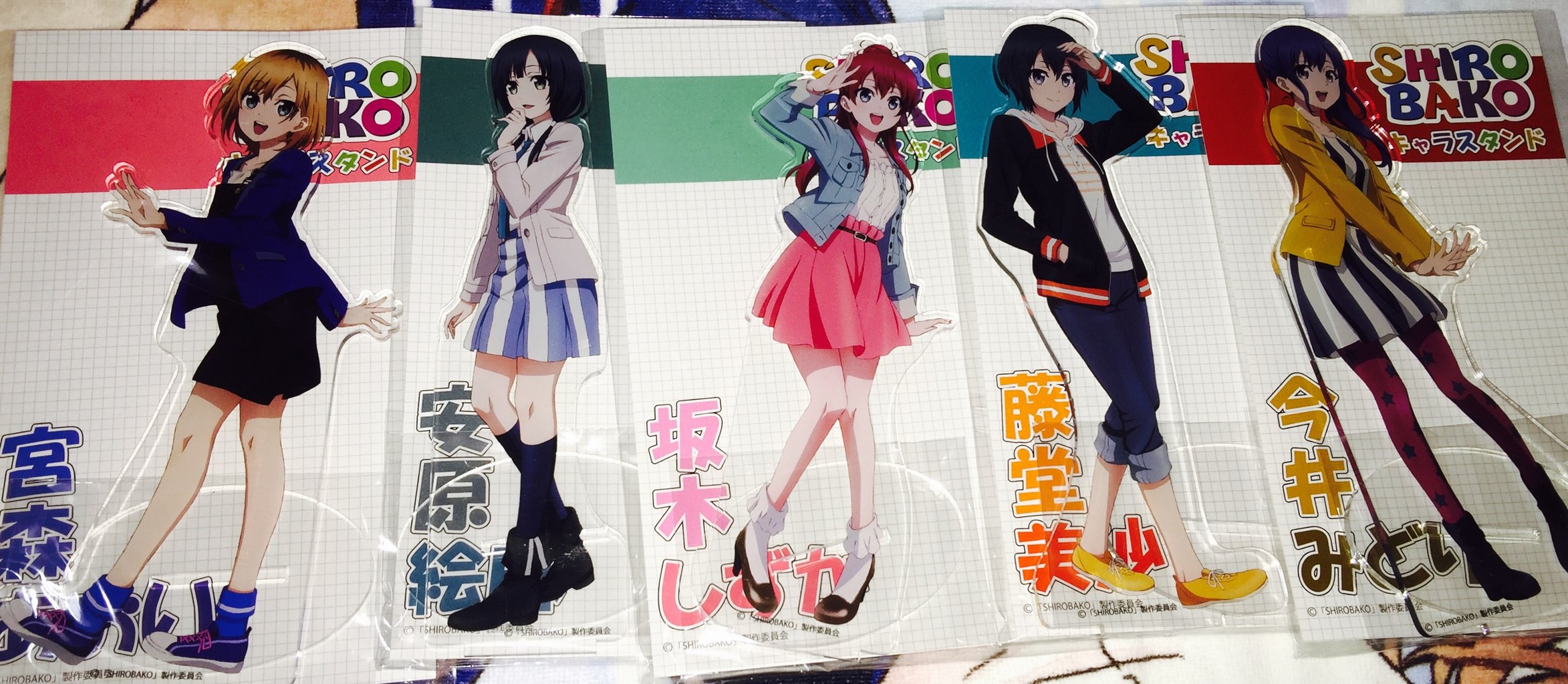 Shirobako キャラスタンド Quatre Vingt Un Shirobako キャラスタンド Quatre Vingt Un