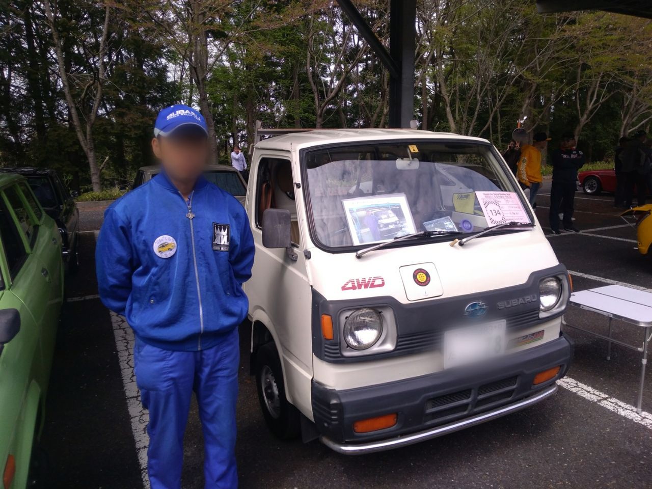 昭和のくるま大集合 サテライト水戸にて へ行って来ました ３ 風呂十時総統のご近所征服