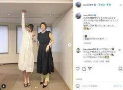 木村沙織、白ワンピのボタン部分がパックリ…現役時代と変わらぬ魅力のおっぱい