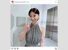 倉科カナの魅力炸裂！メガネ×赤リップ×赤ニットのコーデが話題