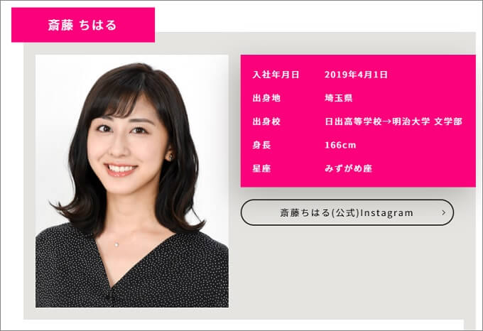 テレ朝 斎藤ちはるアナ 二股交際疑惑 発覚小林廣輝アナ 中身がなく軽薄 芸能ニユ ス関連