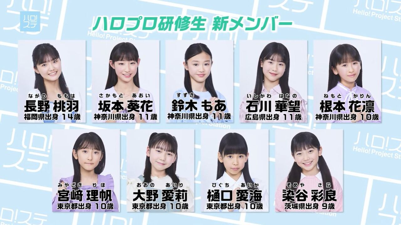 ハロプロ研修生に新しい風！新メンバーを徹底紹介