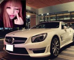 ベンツでガンギマリでひき逃げキャバ嬢中川真理紗を逮捕