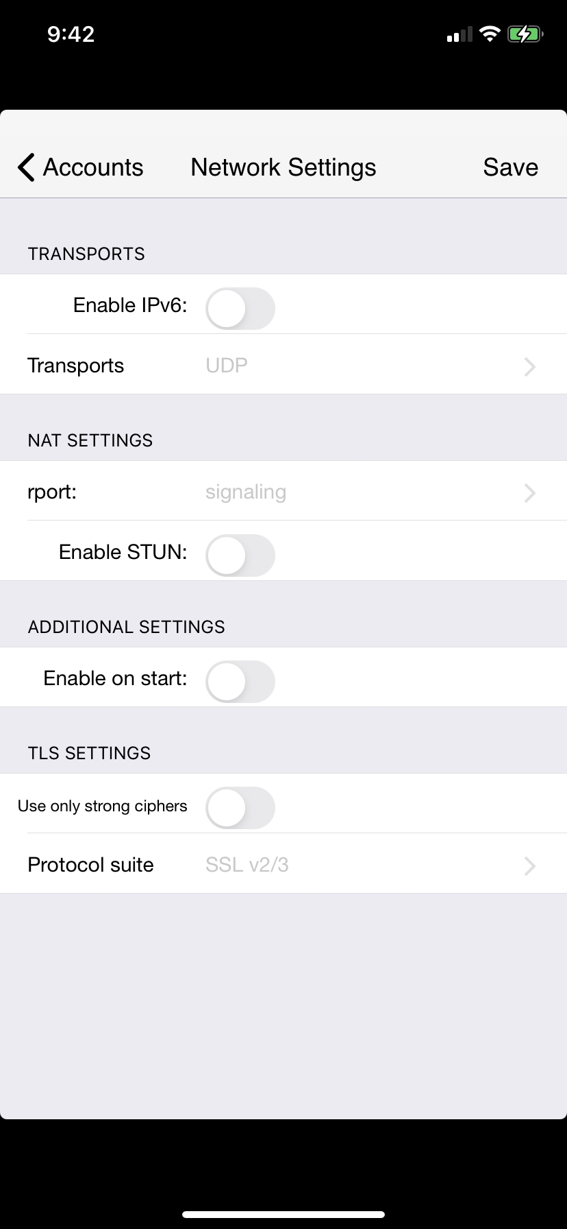 Zoiperをひかり電話発信子機にする Ios編 駄文置場