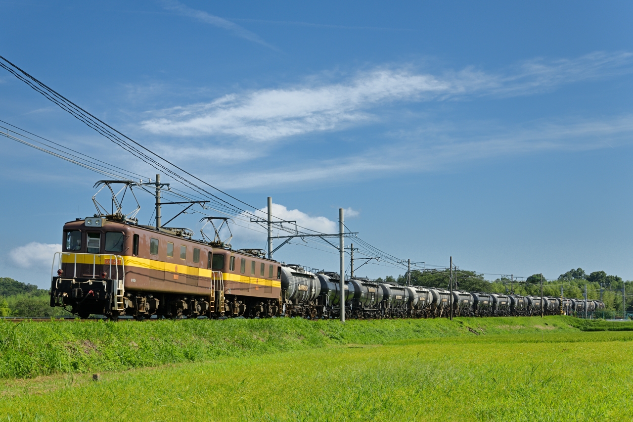 三岐鉄道の貨物列車 Hobo : 混合列車 [記憶に残る鉄道情景] Railway Photos