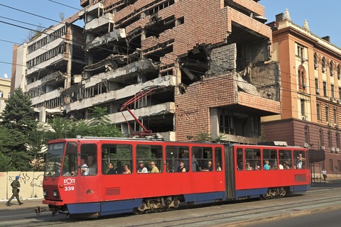 ベオグラード、空爆の記憶