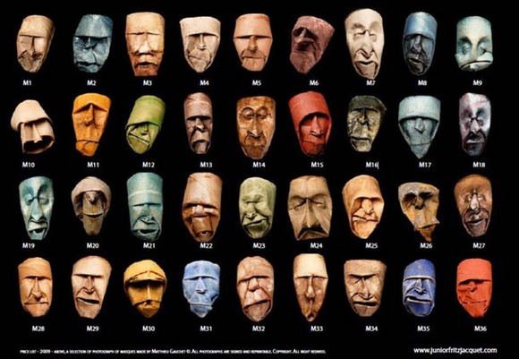 まるで くしゃおじさん トイレットペーパーの芯で作られた人の顔 ジャポンタ