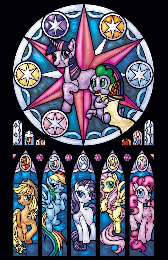 Iconic-Stained-Glass-My-Little-Pony-600x926