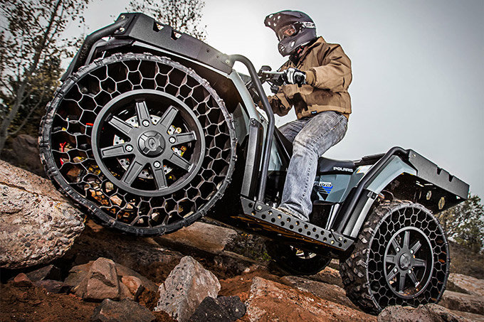 チューブレス ハニカム構造がカッコいい 今までのタイヤとは一味違うタイヤ Polaris Sportsman Wv850 Ho ジャポンタ