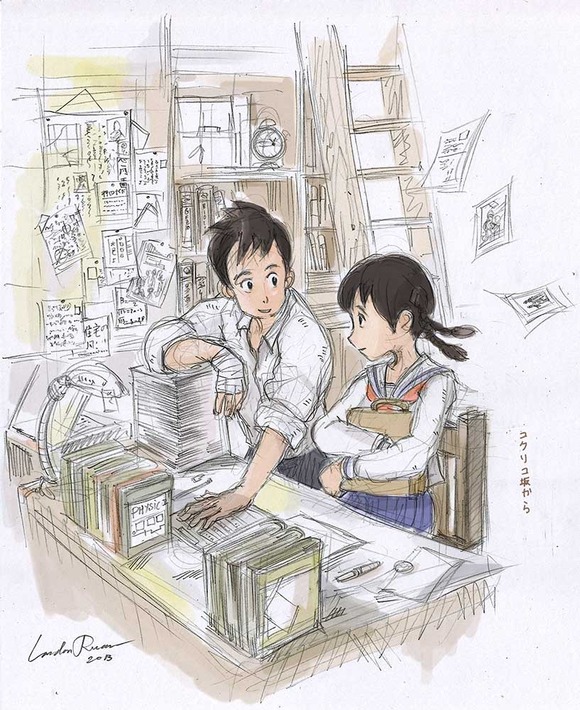 鉛筆の線や色合いがジブリ感をとっても表現 アメリカ人アーティストが描いたスタジオジブリの 風の谷のナウシカ から 思い出のマーニー までの全作のジブリ ファンアート ジャポンタ