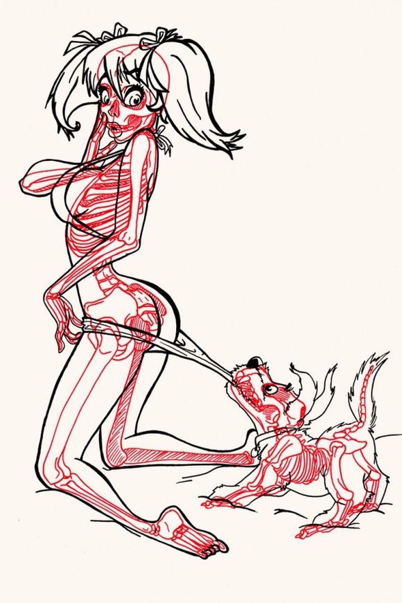 XRAY-Comic-Characters-Mandy-by-Chris-Panda-600x900