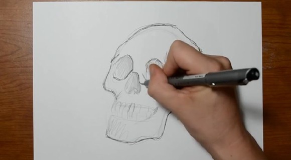 こんな3dトリックアートを制作したい方必見 手のひらの穴とスカルのイラスト ジャポンタ こんな3dトリックアートを制作したい方必見 手のひらの穴とスカルのイラスト ジャポンタ