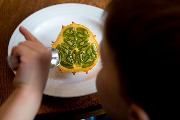 Horned melon fruit