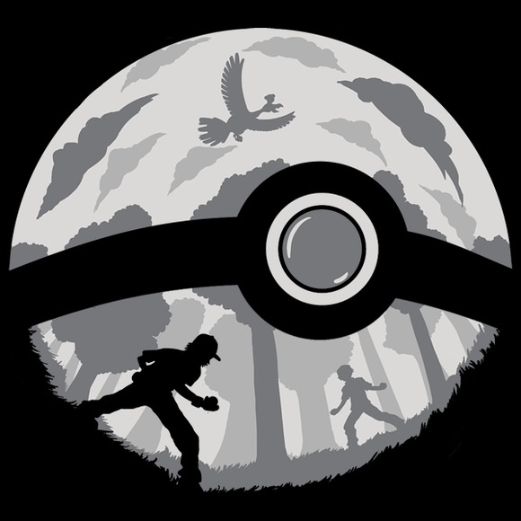 ポケモンのシルエットの中に描かれる美しく楽しいポケモンの思い出 ジャポンタ ポケモンのシルエットの中に描かれる美しく楽しいポケモンの思い出 ジャポンタ