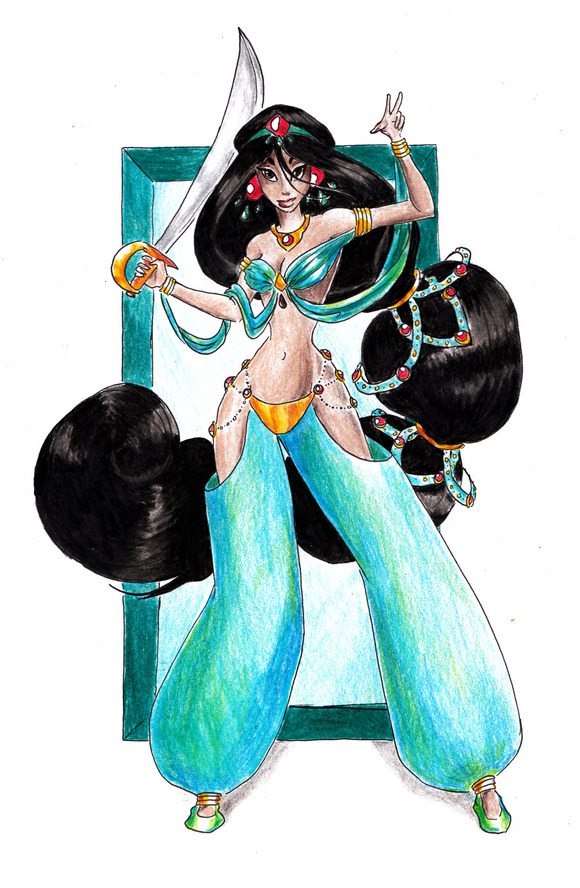 Disney_Princesses__Jasmine_by_Whynotfly