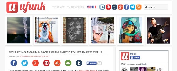 まるで くしゃおじさん トイレットペーパーの芯で作られた人の顔 ジャポンタ