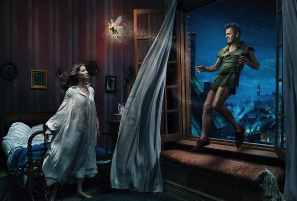 Mikhail Baryshnikov, Gisele Bundchen, and Tina Fey Peter Pan