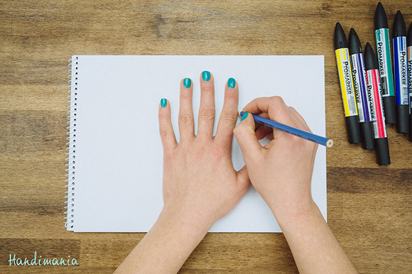 手だけなら3ｄ描けちゃうぞ こんな風にボーダラインで3ｄな絵を描きたい方必見映像 ジャポンタ